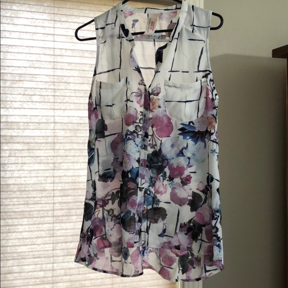 Aratta Floral sleeveless blouse
